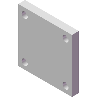 AMF-P1622-01-50 Fixture Plate