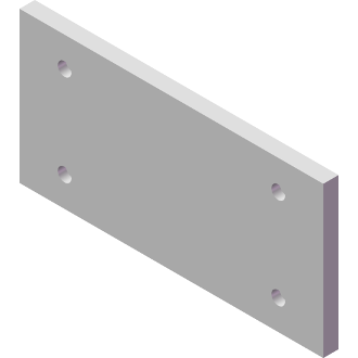 AMF-P3137-01-50 Fixture Plate