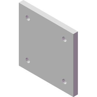 AMF-P0618-01-50 Fixture Plate