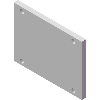 AMF-P0808-01-50 Fixture Plate