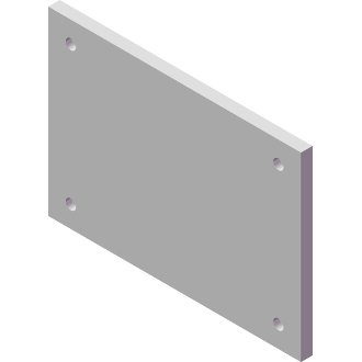 AMF-P1212-01-50 Fixture Plate