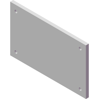 AMF-P1224-01-50 Fixture Plate