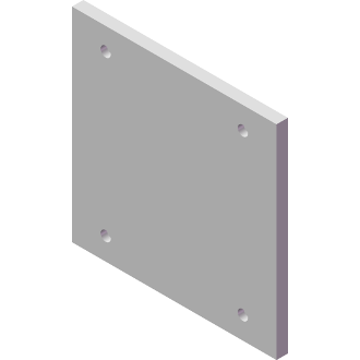 AMF-P1426-01-50 Fixture Plate