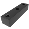 dual clamp bars and bases tapped hole