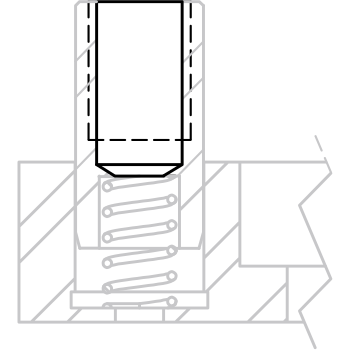 amf-76510 AMROK Squeeze Locking Style B Spring Supports
