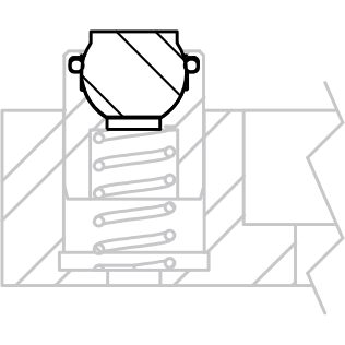 amf-87593 AMROK Squeeze Locking Style B Spring Supports