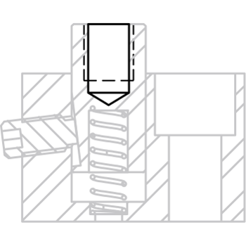 amf-87593-03 AMROK Whistle Notch Locking Style Spring Supports
