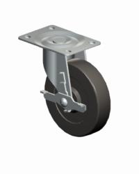 Top Plate Swivel Caster-EP4521RB Faultless-Top Plate Swivel Caster-EP4521RB