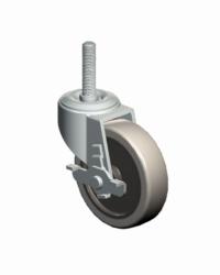 Stem Threaded Caster-EY1520RB Faultless-Stem Threaded Caster-EY1520RB