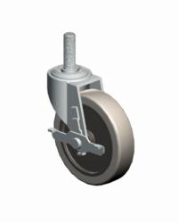 Stem Threaded Caster-EY1521RB Faultless-Stem Threaded Caster-EY1521RB