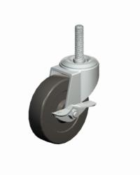 Stem Threaded Caster-EY4520SB Faultless-Stem Threaded Caster-EY4520SB