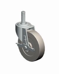 Stem Threaded Caster-EY7521RB Faultless-Stem Threaded Caster-EY7521RB