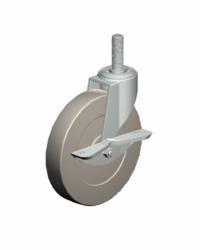 Stem Threaded Caster-EY7522SB Faultless-Stem Threaded Caster-EY7522SB