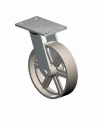 Top Plate Swivel Caster-H1406-8X2 Faultless-Top Plate Swivel Caster-H1406-8X2