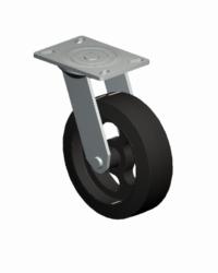 Top Plate Swivel Caster-H1418-8X2 1/2 Faultless-Top Plate Swivel Caster-H1418-8X2 1/2