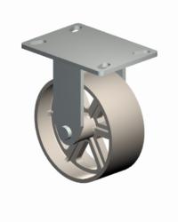 Top Plate Rigid Caster-H3406-6X2 1/2 Faultless-Top Plate Rigid Caster-H3406-6X2 1/2