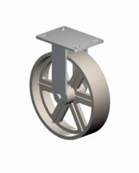 Top Plate Rigid Caster-H3406-10X2 1/2 Faultless-Top Plate Rigid Caster-H3406-10X2 1/2