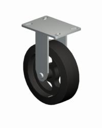 Top Plate Rigid Caster-H3418-8X2 1/2 Faultless-Top Plate Rigid Caster-H3418-8X2 1/2