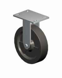 Top Plate Rigid Caster-H3465W-8X2 Faultless-Top Plate Rigid Caster-H3465W-8X2