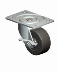 Top Plate Swivel Caster-121-2 1/2SB B&N Faultless-Top Plate Swivel Caster-121-2 1/2SB B&N