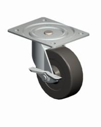 Top Plate Swivel Caster-121-4SB B&N Faultless-Top Plate Swivel Caster-121-4SB B&N