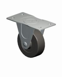 Top Plate Rigid Caster-521-4R Faultless-Top Plate Rigid Caster-521-4R