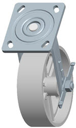 Top Plate Swivel Caster-1406-6X2RB Faultless-Top Plate Swivel Caster-1406-6X2RB