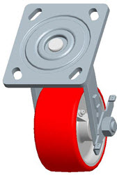 Top Plate Swivel Caster-1438-4X2RB Faultless-Top Plate Swivel Caster-1438-4X2RB