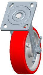 Top Plate Swivel Caster-1438-6X2RB Faultless-Top Plate Swivel Caster-1438-6X2RB