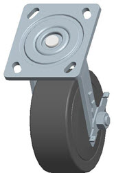 Top Plate Swivel Caster-1464W-5X2RB Faultless-Top Plate Swivel Caster-1464W-5X2RB