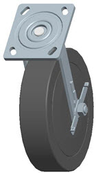Top Plate Swivel Caster-1464W-8X2RB Faultless-Top Plate Swivel Caster-1464W-8X2RB