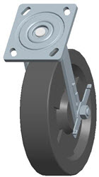 Top Plate Swivel Caster-1465W-8X2RB Faultless-Top Plate Swivel Caster-1465W-8X2RB