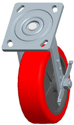 Top Plate Swivel Caster-1498-6X2RB Faultless-Top Plate Swivel Caster-1498-6X2RB