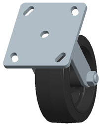 Top Plate Rigid Caster-3418-5X2 Faultless-Top Plate Rigid Caster-3418-5X2