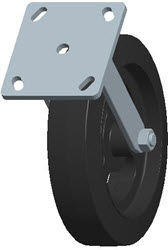 Top Plate Rigid Caster-3418-8X2 Faultless-Top Plate Rigid Caster-3418-8X2