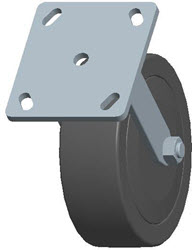 Top Plate Rigid Caster-3430-6X2 Faultless-Top Plate Rigid Caster-3430-6X2