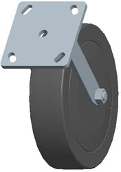 Top Plate Rigid Caster-3430-8X2 Faultless-Top Plate Rigid Caster-3430-8X2