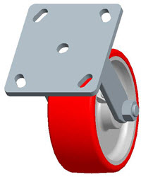 Top Plate Rigid Caster-3438-5X2 Faultless-Top Plate Rigid Caster-3438-5X2