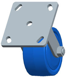 Top Plate Rigid Caster-3440-4X2 Faultless-Top Plate Rigid Caster-3440-4X2