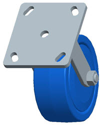 Top Plate Rigid Caster-3440-5X2 Faultless-Top Plate Rigid Caster-3440-5X2