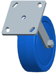 Top Plate Rigid Caster-3440-6X2 Faultless-Top Plate Rigid Caster-3440-6X2