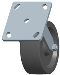 Top Plate Rigid Caster-3461S-5X2 Faultless-Top Plate Rigid Caster-3461S-5X2