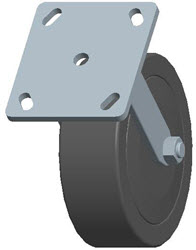Top Plate Rigid Caster-3464W-6X2 Faultless-Top Plate Rigid Caster-3464W-6X2