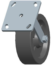 Top Plate Rigid Caster-3465W-6X2 Faultless-Top Plate Rigid Caster-3465W-6X2