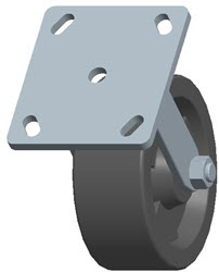 Top Plate Rigid Caster-3467W-5X2 Faultless-Top Plate Rigid Caster-3467W-5X2