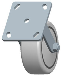 Top Plate Rigid Caster-3490-5X2 Faultless-Top Plate Rigid Caster-3490-5X2
