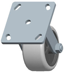 Top Plate Rigid Caster-3493-4X2 Faultless-Top Plate Rigid Caster-3493-4X2