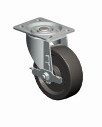 Top Plate Swivel Caster-460S-4RB Faultless-Top Plate Swivel Caster-460S-4RB