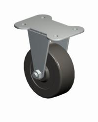 Top Plate Rigid Caster-7721-3 1/2 Faultless-Top Plate Rigid Caster-7721-3 1/2