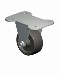 Top Plate Rigid Caster-7760-2 1/2 Faultless-Top Plate Rigid Caster-7760-2 1/2